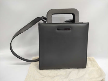 GUCCI 2-Way Leather Black Shoulder Bag