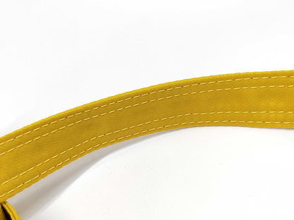 FENDI nylon yellow shoulder bag