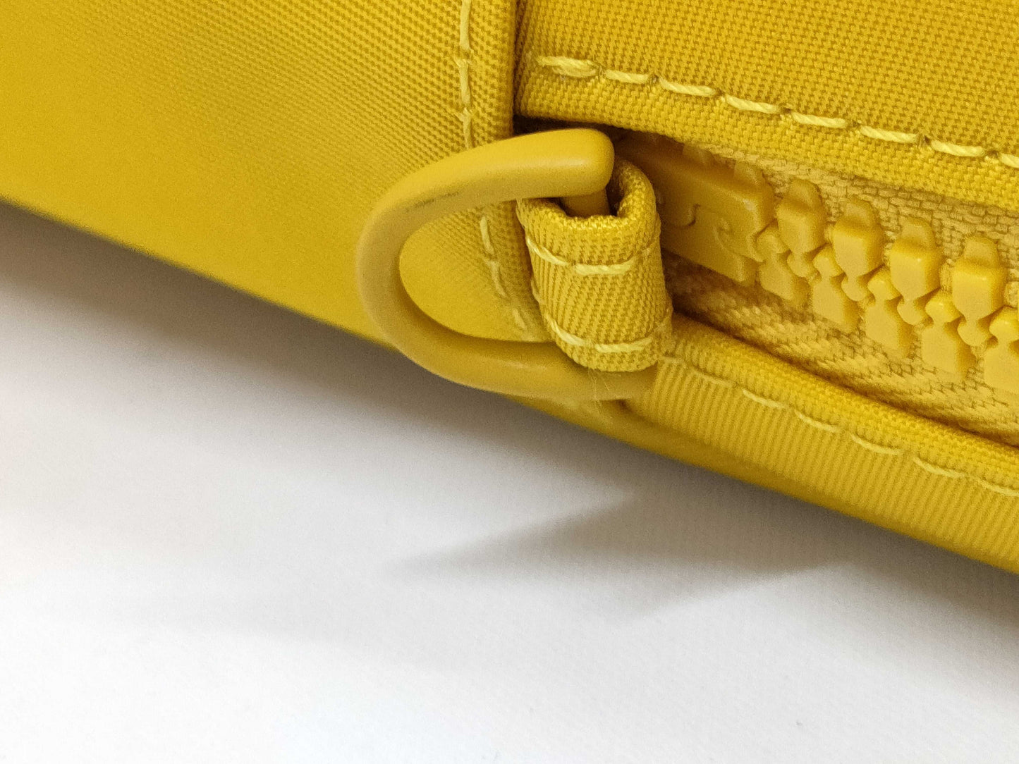 FENDI nylon yellow shoulder bag