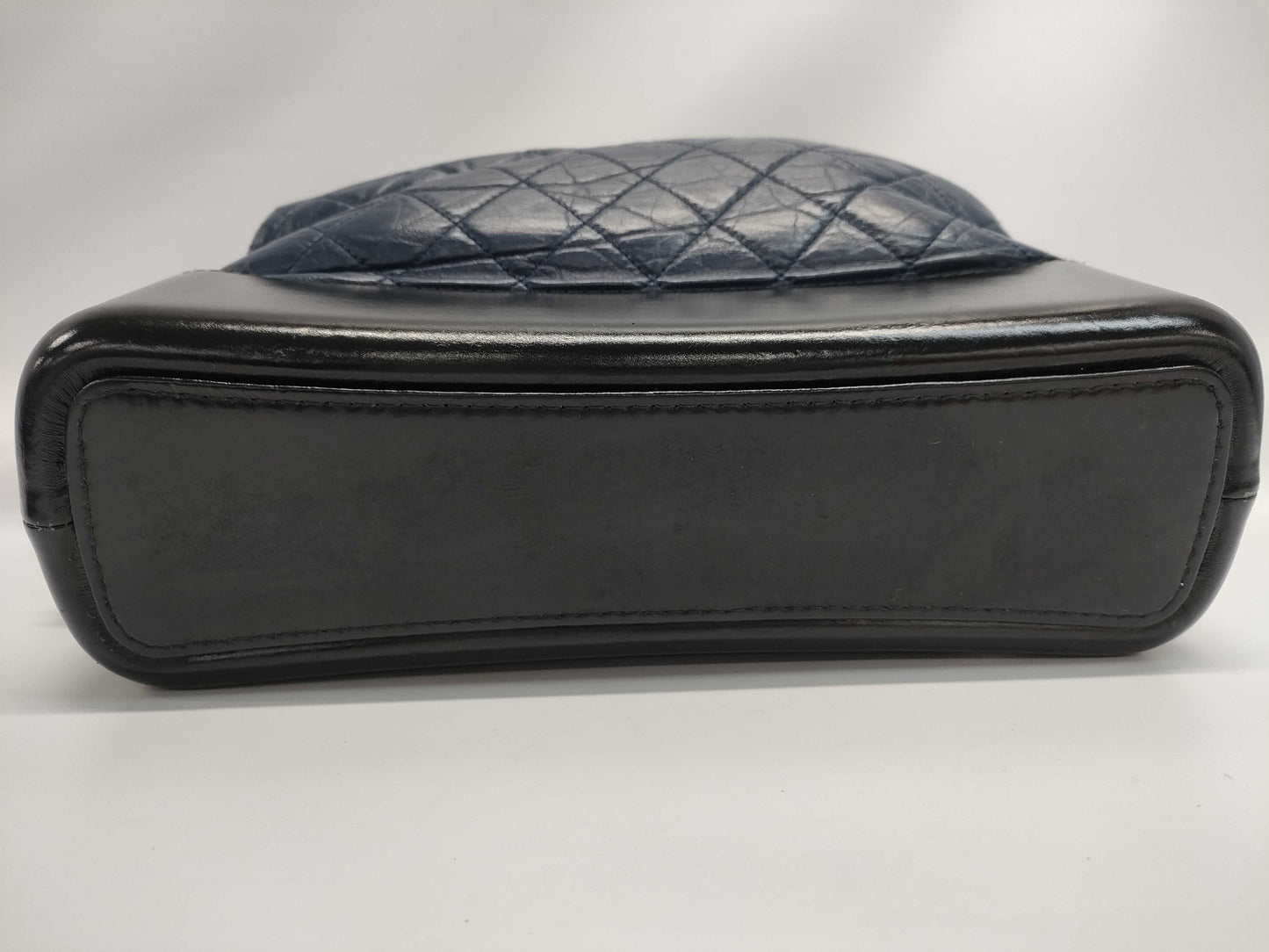 CHANEL Gabriel Chain Shoulder Bag in Navy