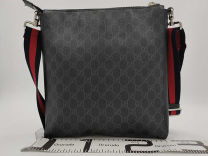 GUCCI 474137 GG Supreme Sherry Line Shoulder Bag