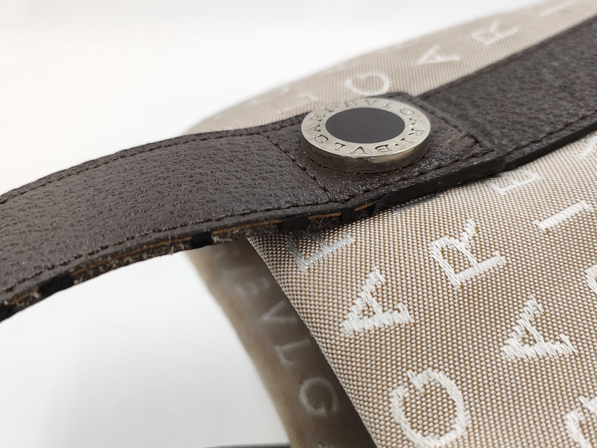 BVLGARI Logomania Canvas Tote Bag