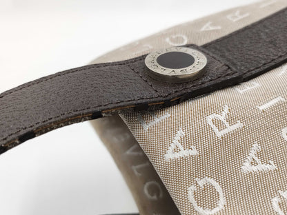 BVLGARI Logomania Canvas Tote Bag