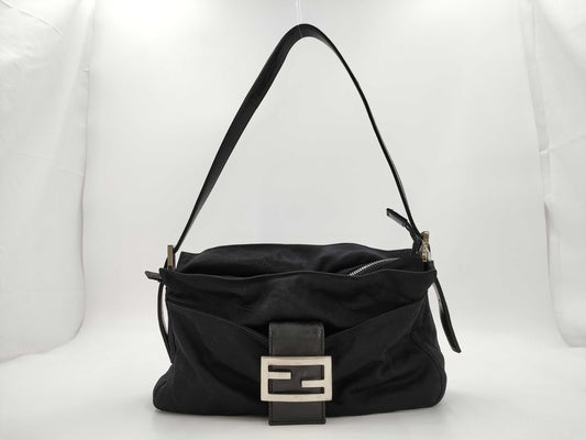 FENDI Mamma Bucket Jersey One-Shoulder Bag