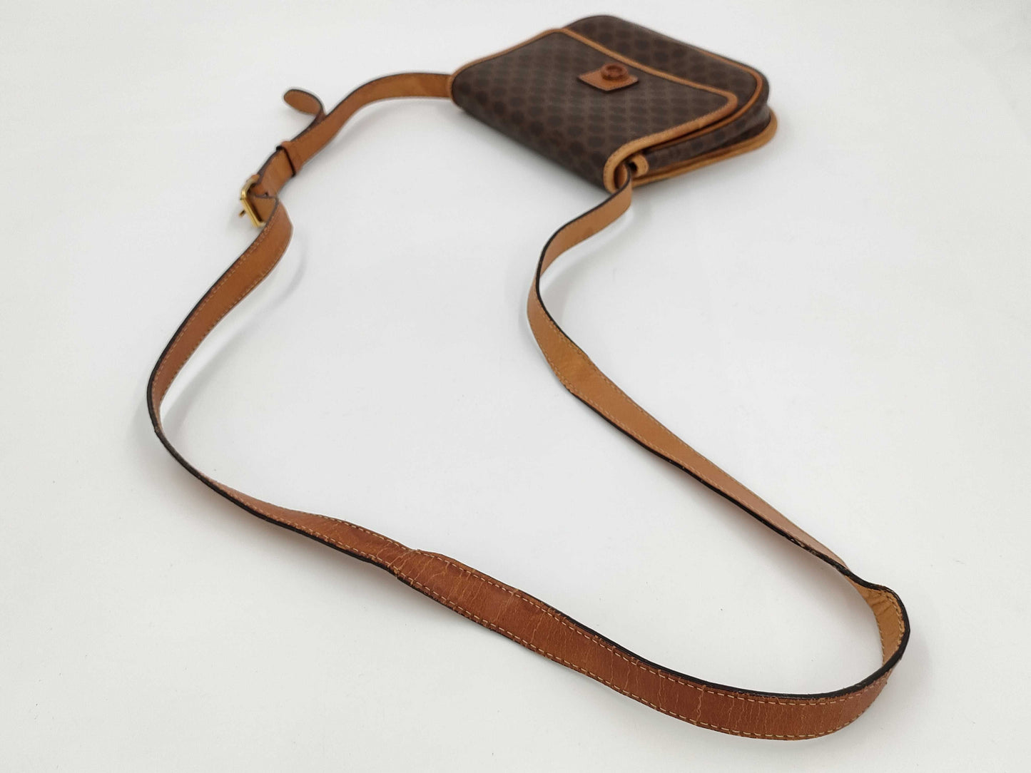 CELINE Macadam Gancini Shoulder Bag