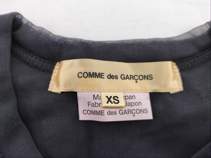 COMME des GARCONS COMME des GARCONS See-through Top in Black AD2017