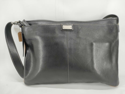 COACH All Leather Shoulder Bag 5742 Shoulder Bag