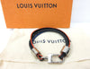 LOUIS VUITTON Damier Graphite Bracelet LV Treble M6423E Bracelet Bangle BC0159