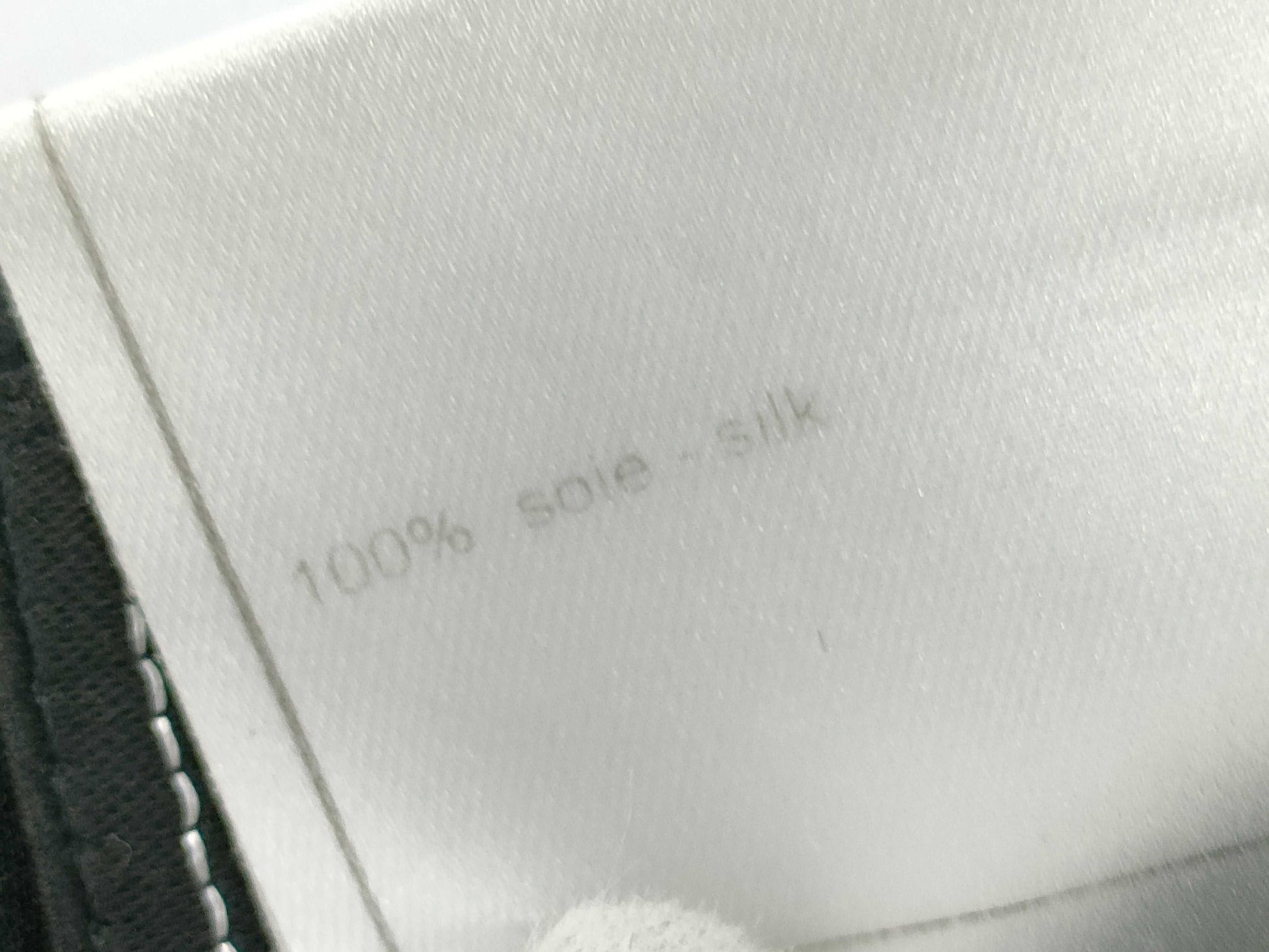 CHANEL Sheer Blouse Black 98A #36 Tops