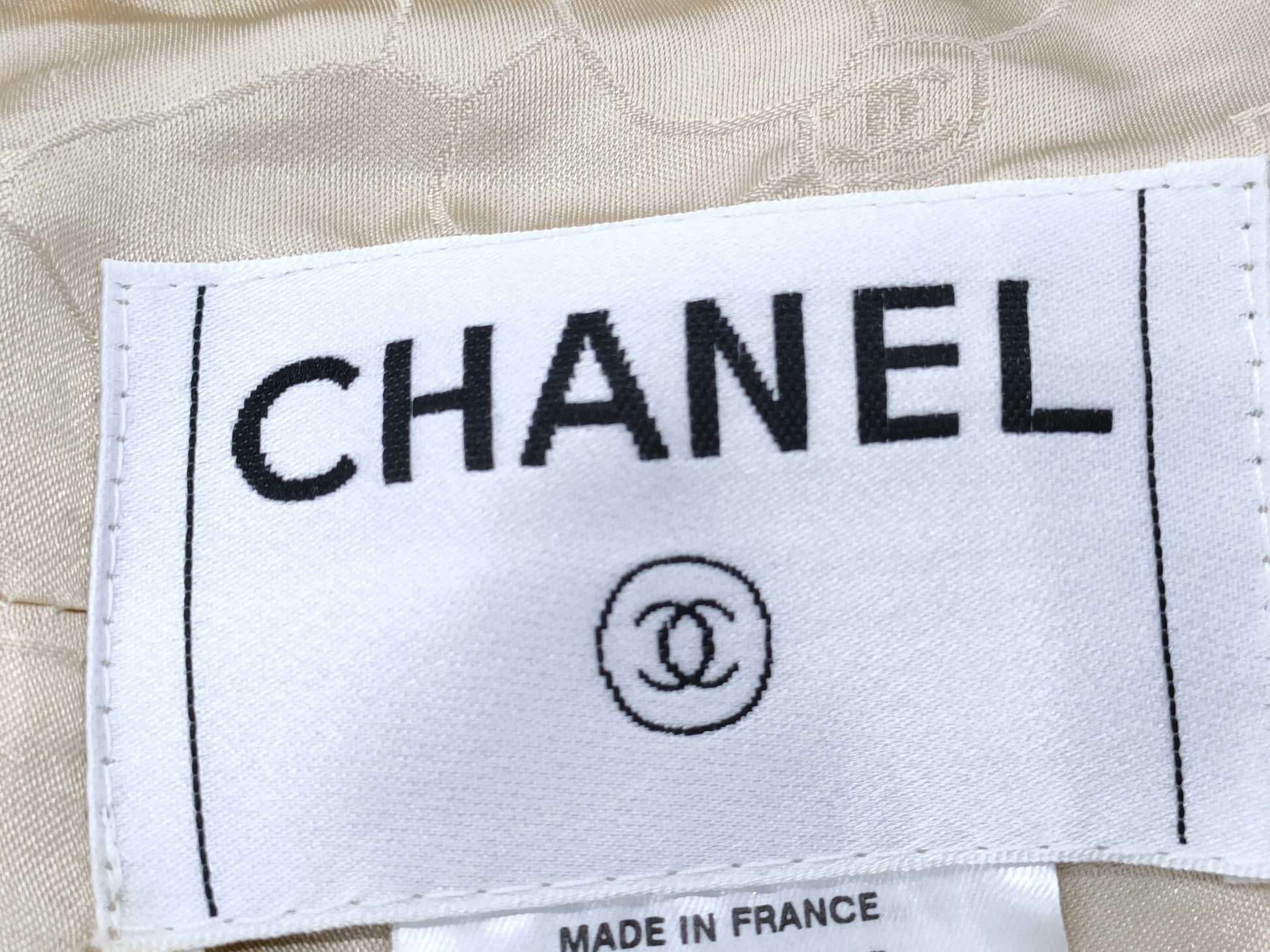 CHANEL Tweed 01P #36 Coat