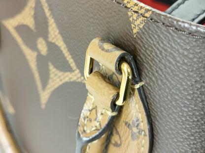 LOUIS VUITTON On the Go GM Reverse Tote Bag