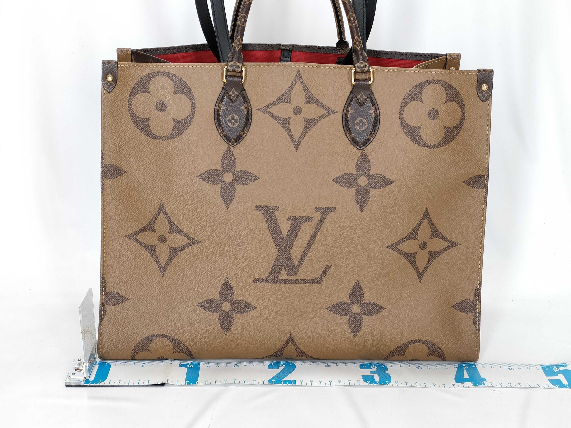 LOUIS VUITTON On the Go GM Reverse Tote Bag