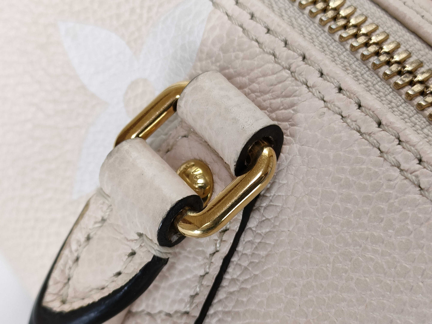 LOUIS VUITTON Monogram Empreinte Louis Vuitton Papillon BB Empreinte Handbag