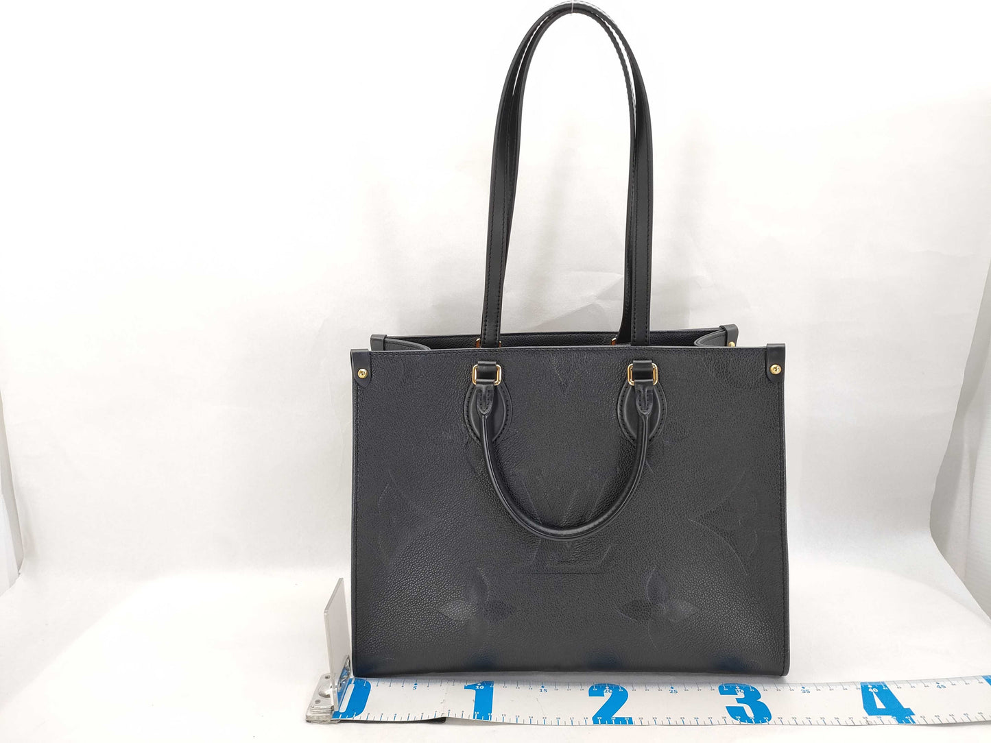 LOUIS VUITTON Monogram Empreinte On the Go IC Noir Tote Bag Z5819