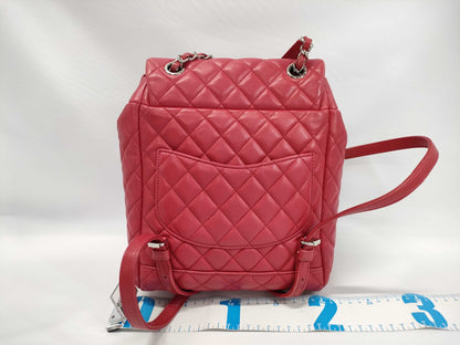 CHANEL Matelasse Backpack Pink Rucksack