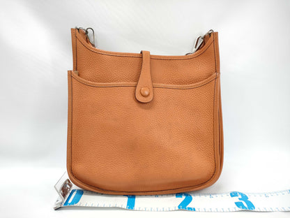 HERMES Evelyn 2PM Orange H Shoulder Bag