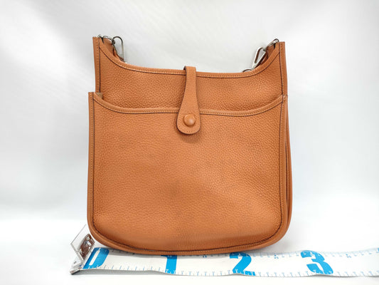 HERMES Evelyn 2PM Orange H Shoulder Bag