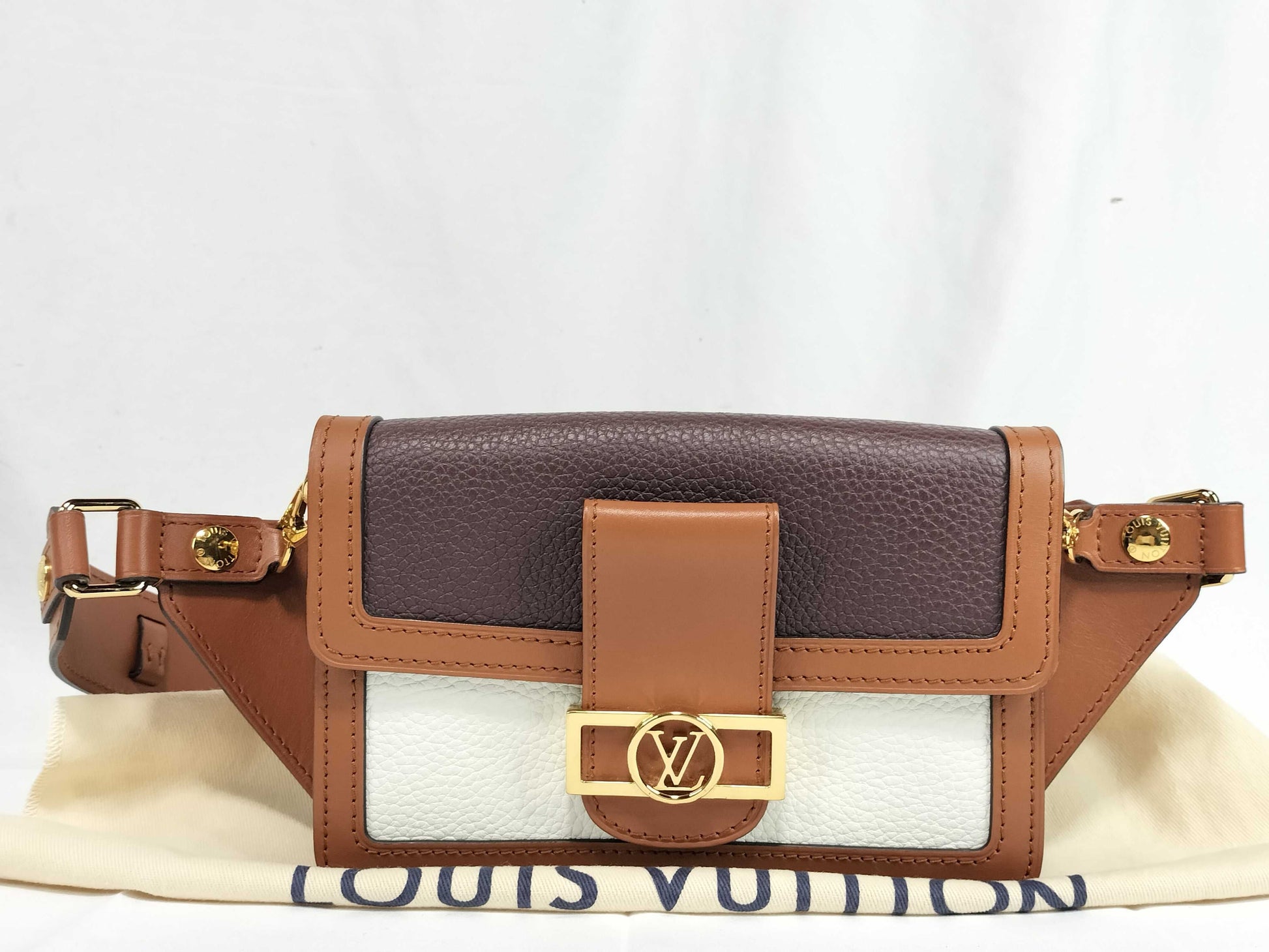 LOUIS VUITTON Dauphine Taurillon Bumbag Shoulder Bag