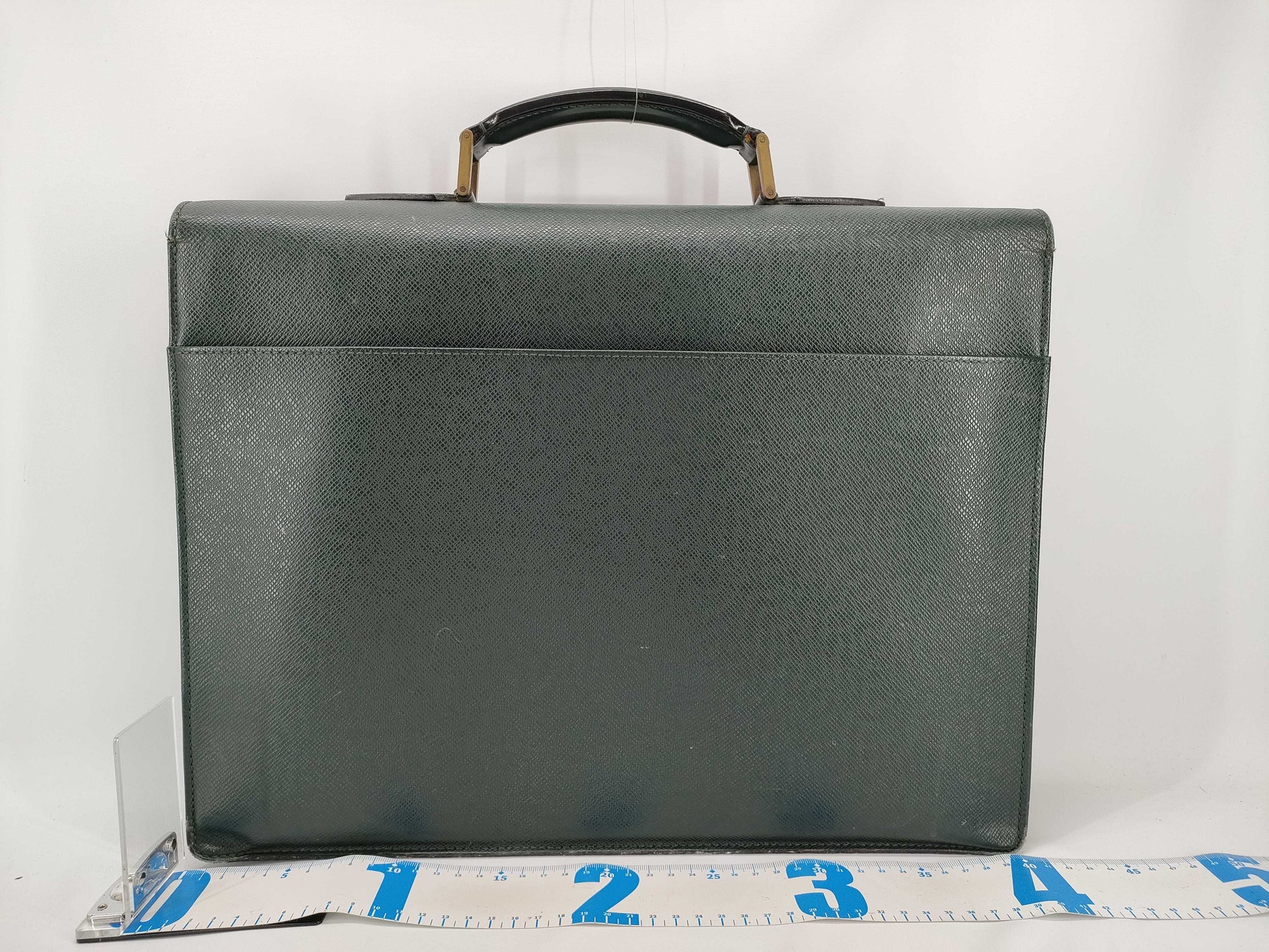 LOUIS VUITTON Vernis Louis Vuitton Business Bag Green Business Bag