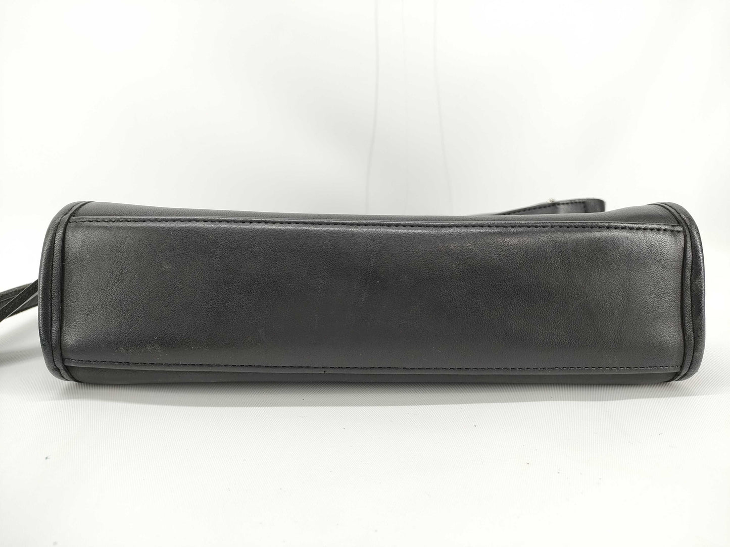 COACH Old Turnlock 2-Way Handbag Black Handbag