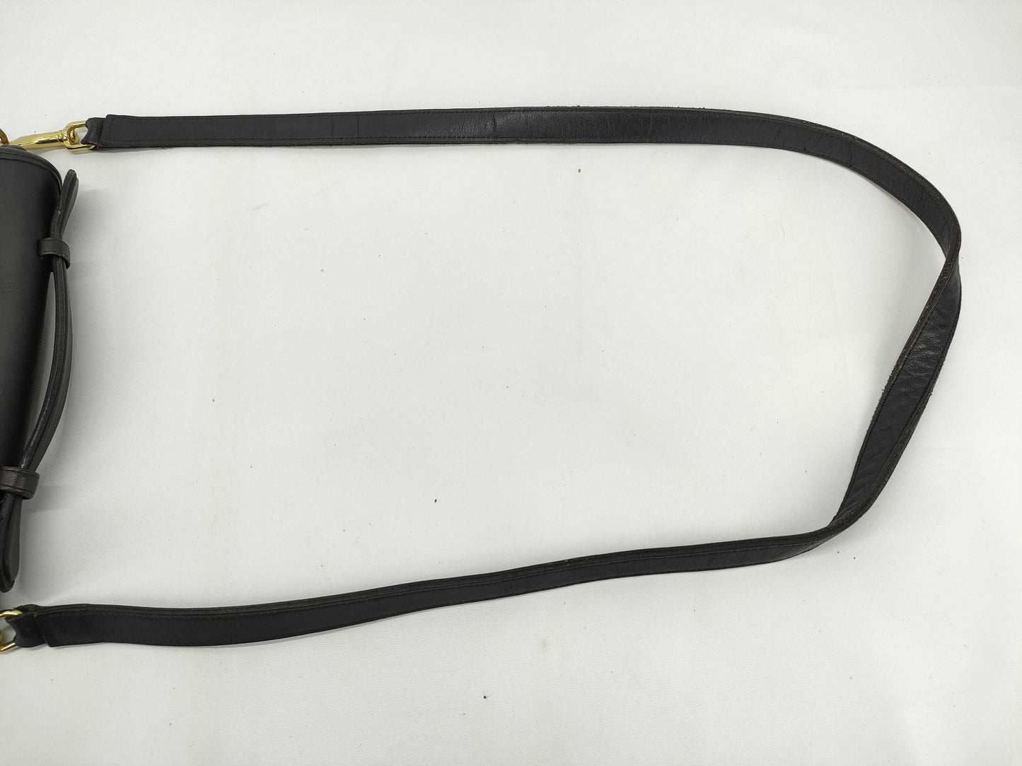 COACH Old Turnlock 2-Way Handbag Black Handbag