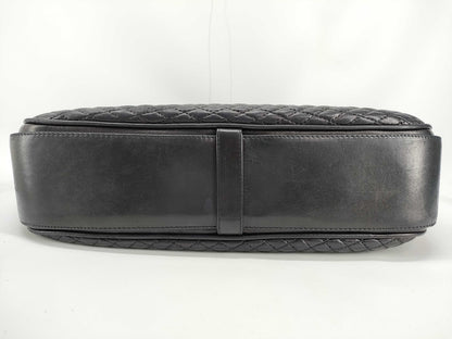 BALLY Old Quilted Shoulder Bag Black Shoulder Bag