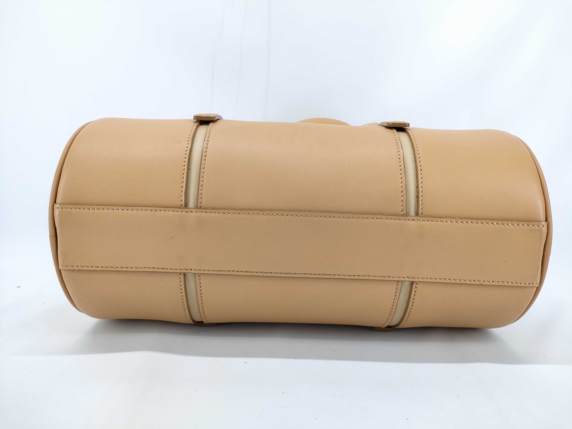 BURBERRY Papillon-type leather handbag