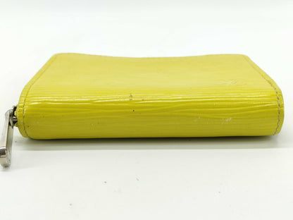 LOUIS VUITTON Epi Zippy Coin Purse in Yellow