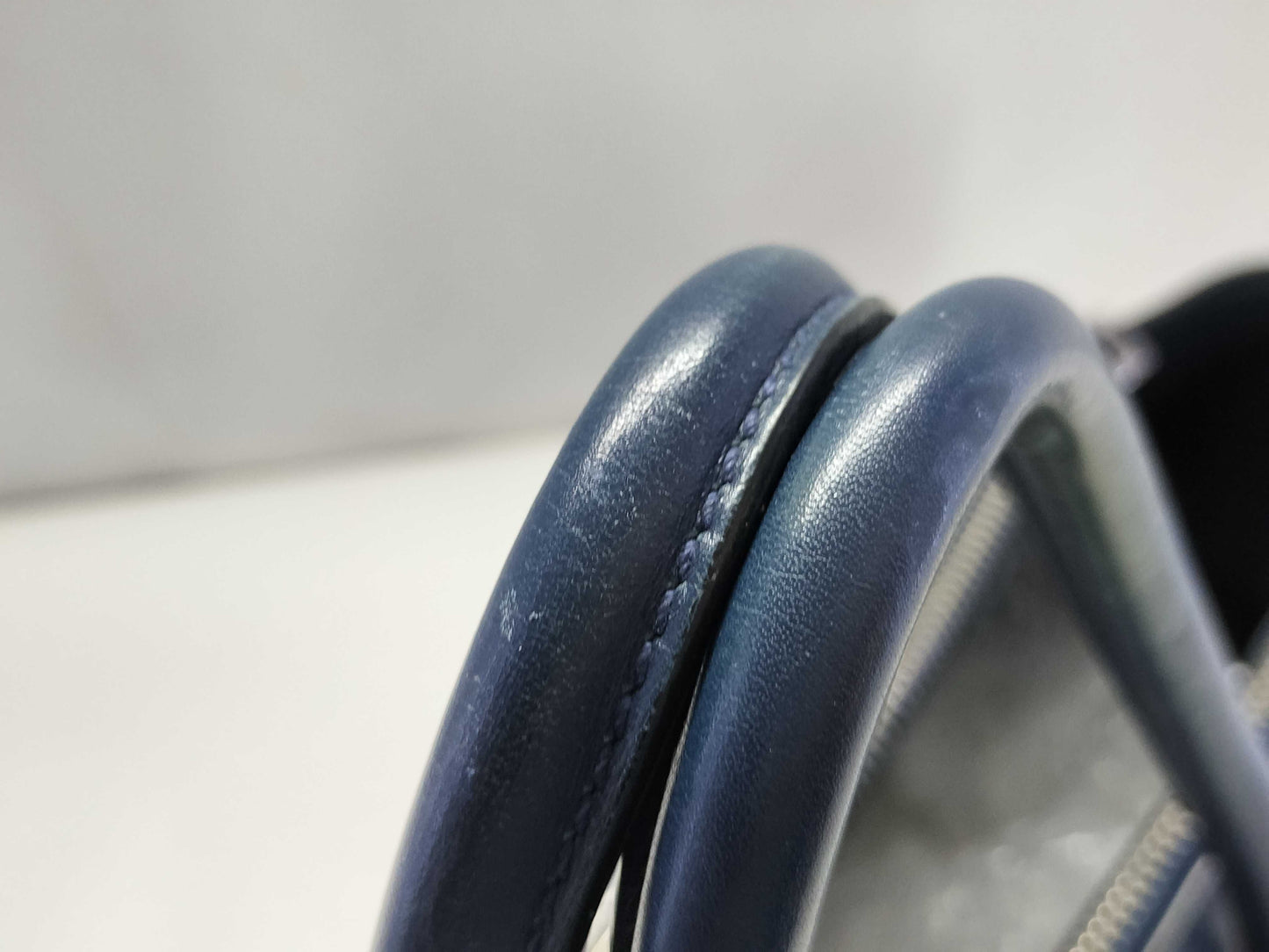 PRADA Prada Handbag Navy x Blue Tote Bag