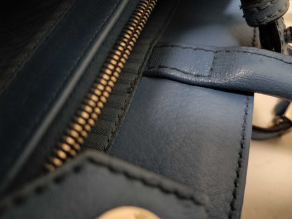 FENDI Petit Toujours 2-Way Ice Blue Handbag