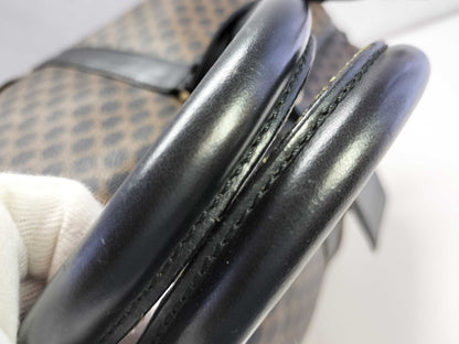 CELINE Macadam Boston Bag with Cadena Clochet Key and Name Tag