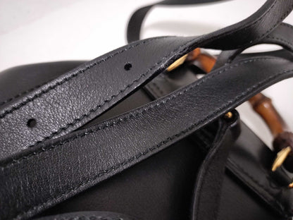 GUCCI Bamboo Backpack Bamboo/Leather Backpack