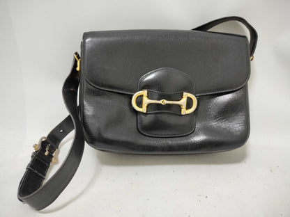 CELINE Leather Shoulder Bag Shoulder Bag