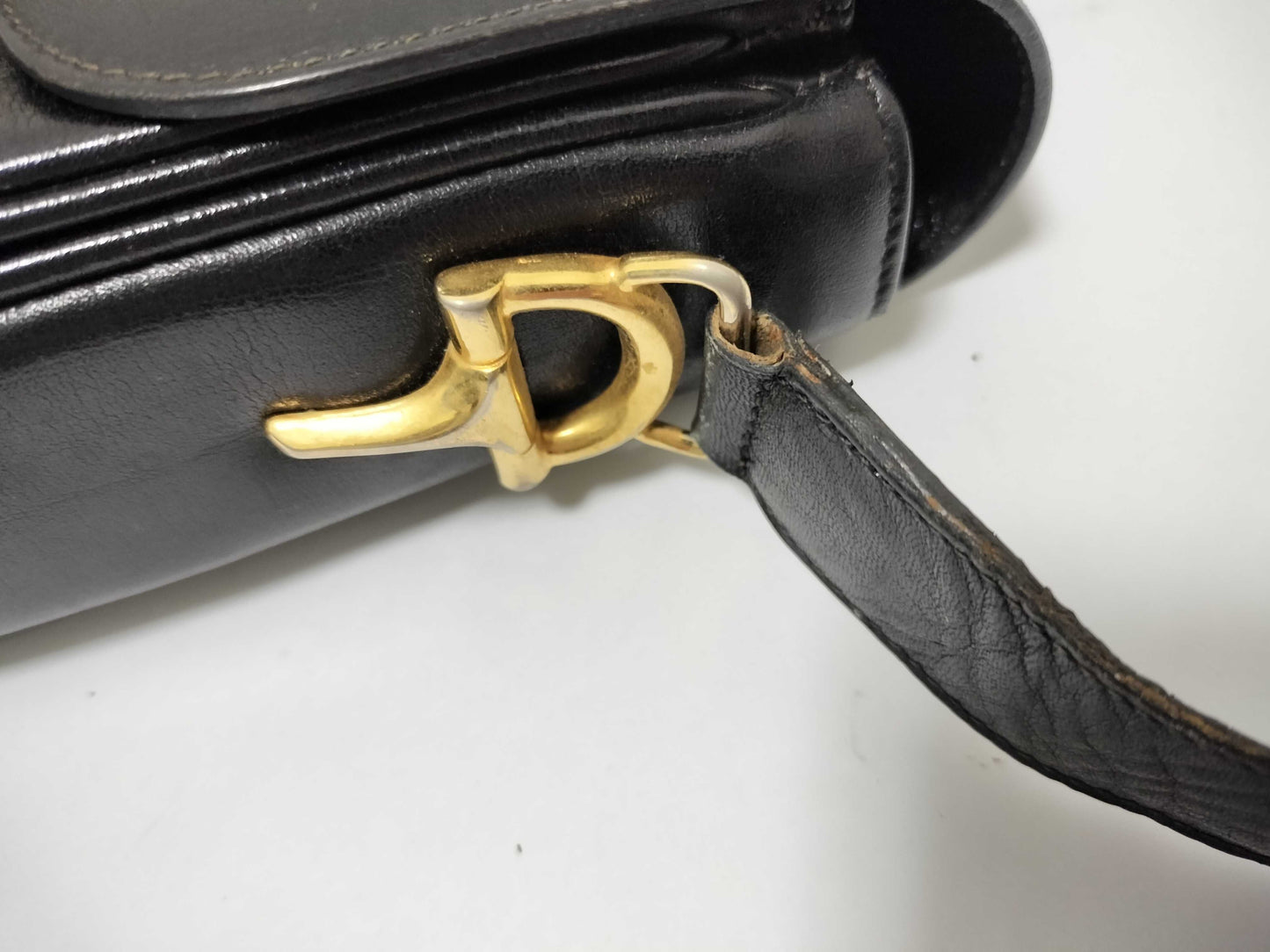 CELINE Leather Shoulder Bag Shoulder Bag