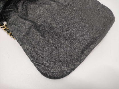 CHANEL Deca Coco Chain Shoulder Bag Leather Shoulder Bag