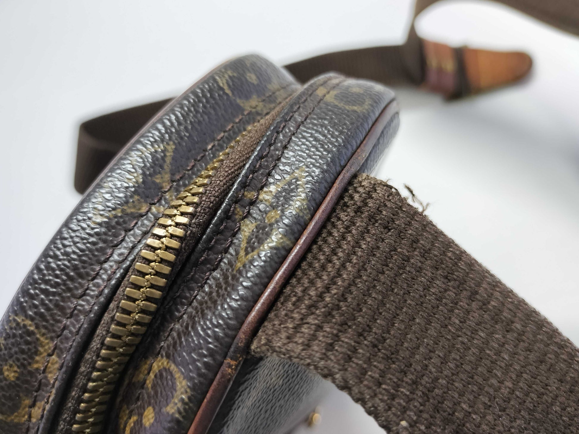 LOUIS VUITTON Monogram LV Monogram Pochette Ganju Shoulder Bag