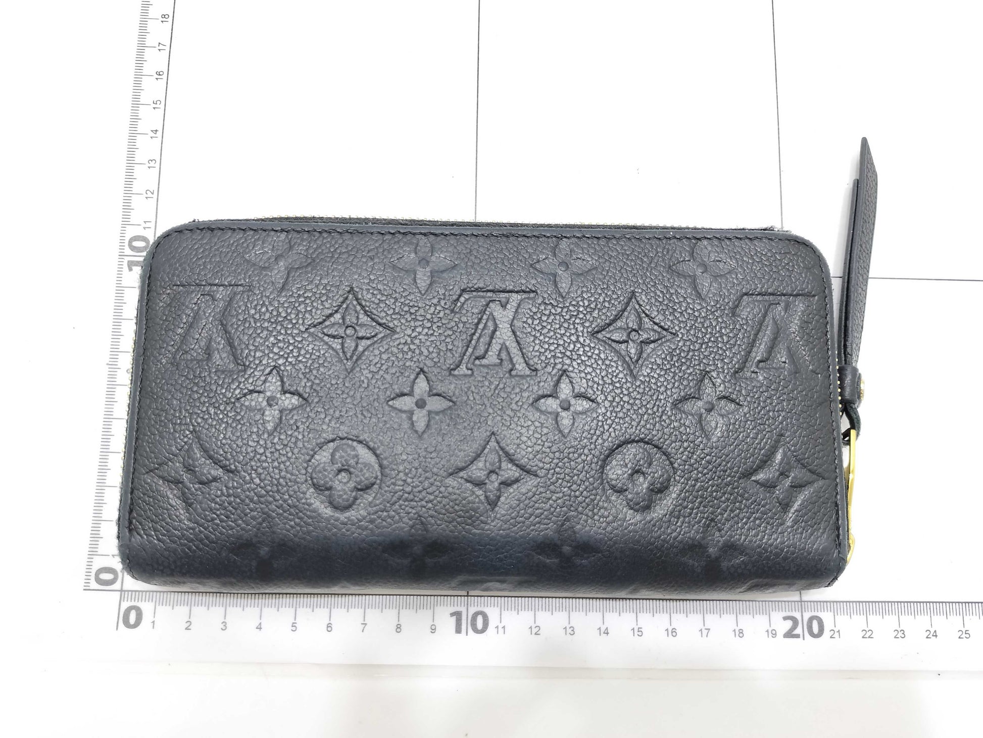 LOUIS VUITTON Monogram Empreinte LV Monogram Empreinte Zippy Wallet