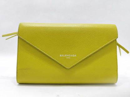 BALENCIAGA Paper Wallet Leather Wallet