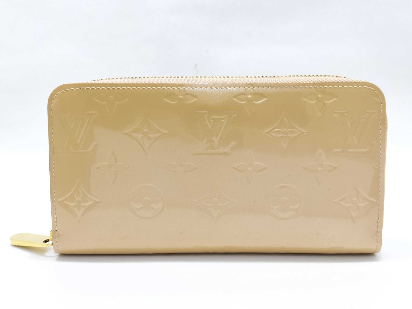 LOUIS VUITTON Vernis Louis Vuitton Zippy Wallet M90076 SP4049 Vernis Wallet