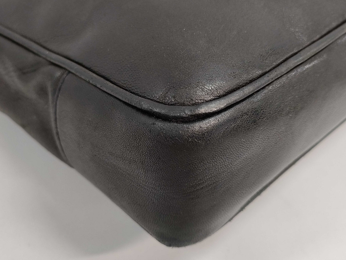 CHANEL Chain Shoulder Bag Lambskin 2656101 Black Bag