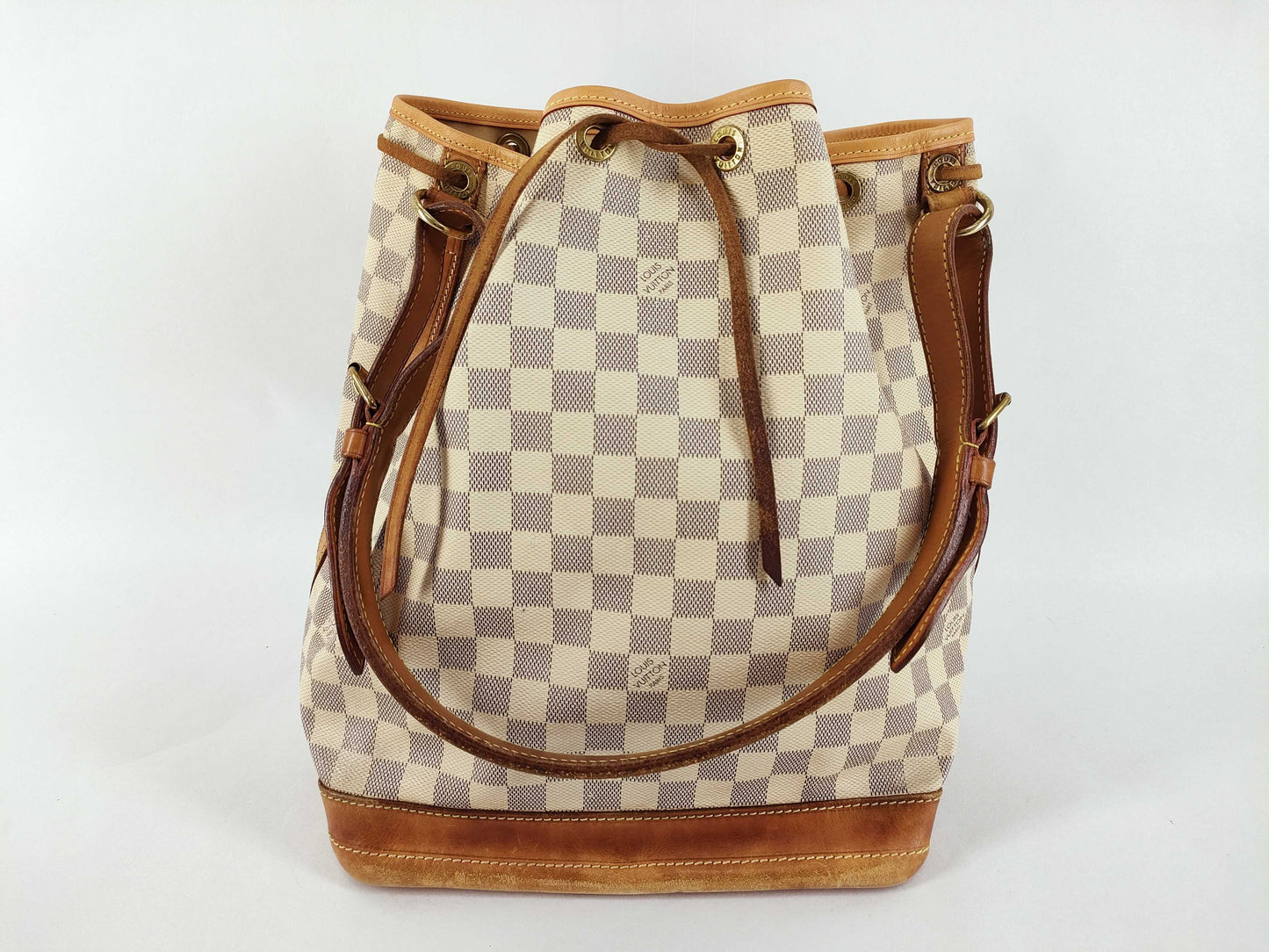 LOUIS VUITTON Damier Azur Louis Vuitton Damier Azur Noe N42222 AR3102 Shoulder Bag