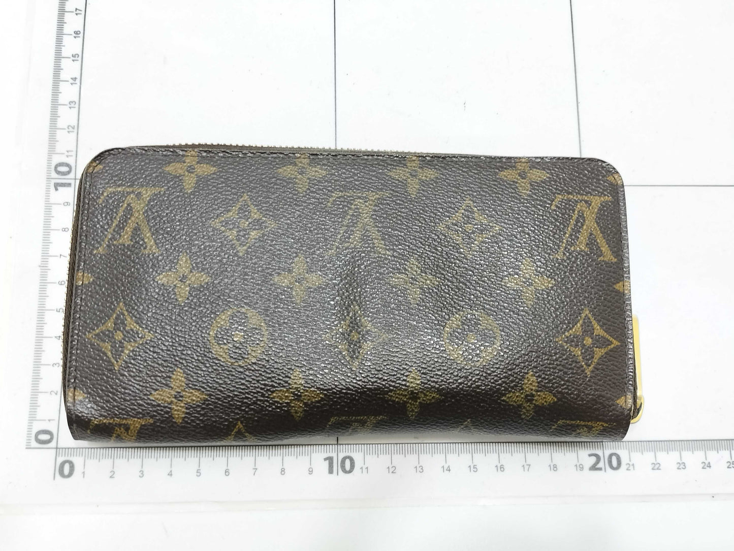 LOUIS VUITTON Monogram Zippy Wallet M42616 CA2078 Wallet