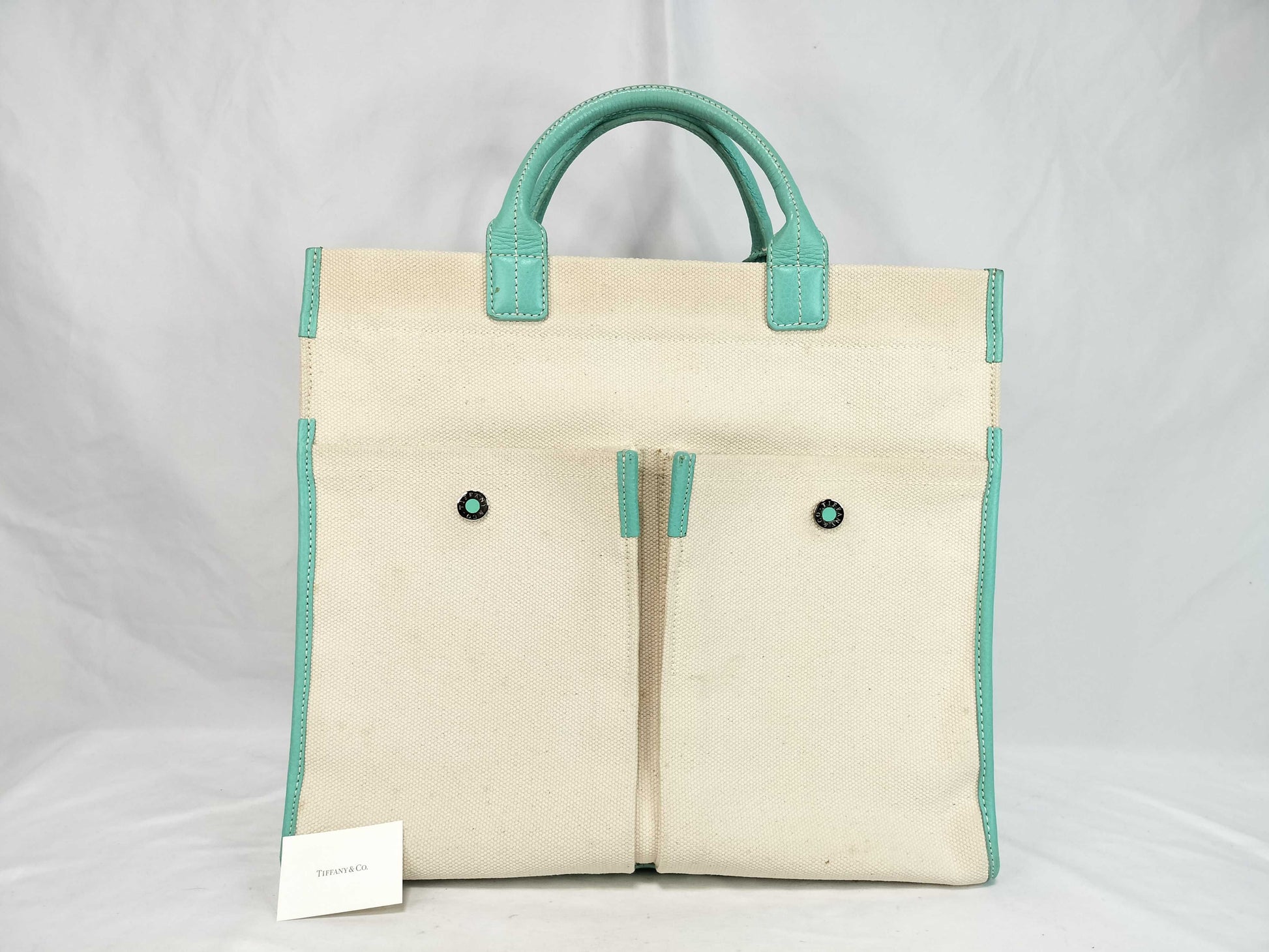 Tiffany & Co. Tiffany Canvas Tote Bag Tote Bag