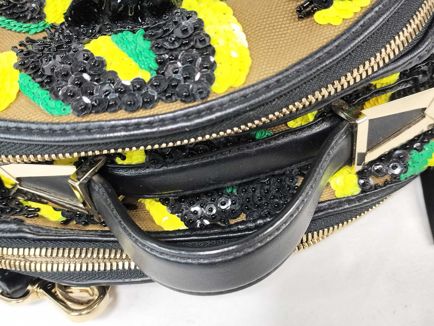 VERSACE VERSACE Sequin Beaded Backpack
