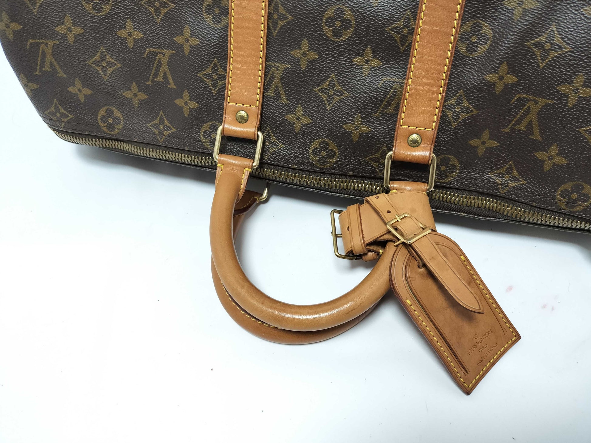 LOUIS VUITTON Monogram M41428 Keepall 45 Boston Bag