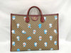 GUCCI GG Supreme Gucci 653952 Doraemon Mini GG Supreme Tote Bag