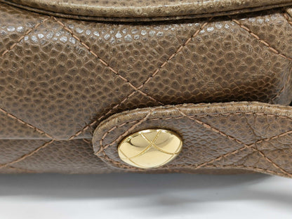 CHANEL Caviar Skin Matelasse Shoulder Bag