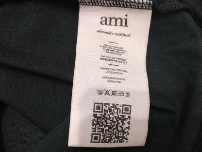 AMI Paris T-shirt, cotton, black, size M