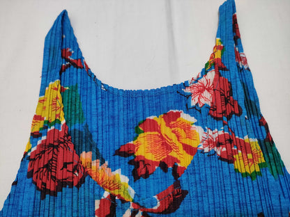 PLEATS PLEASE Tank Top Camisole Multicolor Polyester Vest