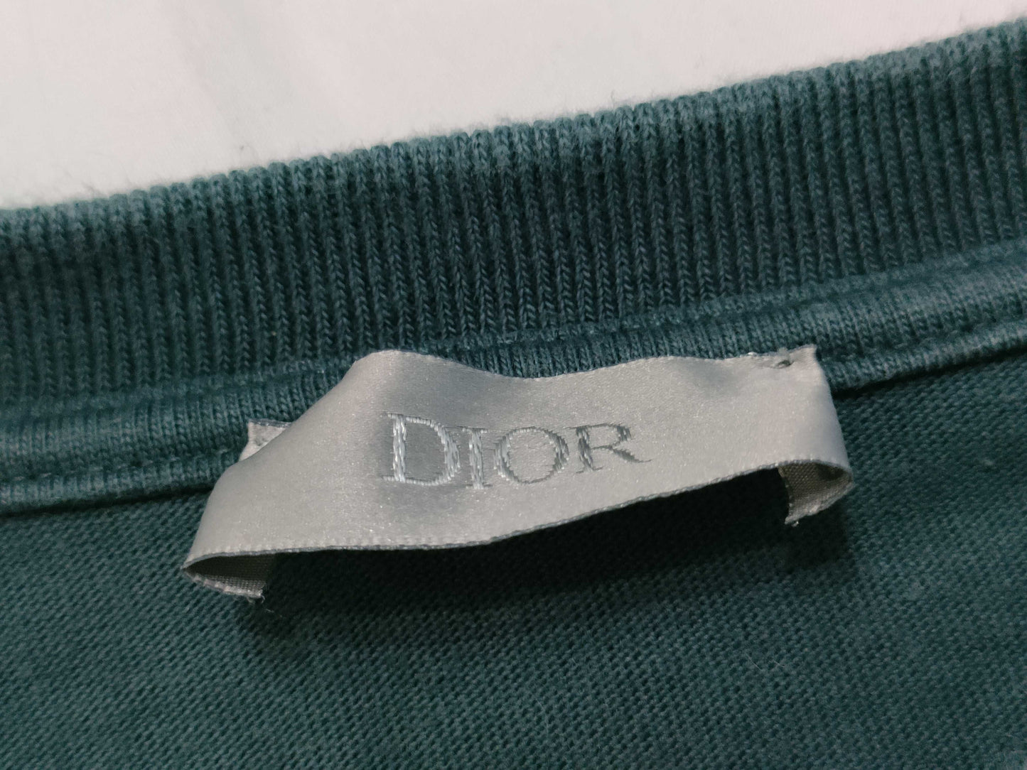 Dior Icon Dark Green T-Shirt, Size XL